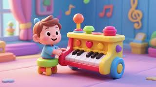 Little Toy Piano 🎹🎵 | Music & Sounds Kids Song! screenshot 4