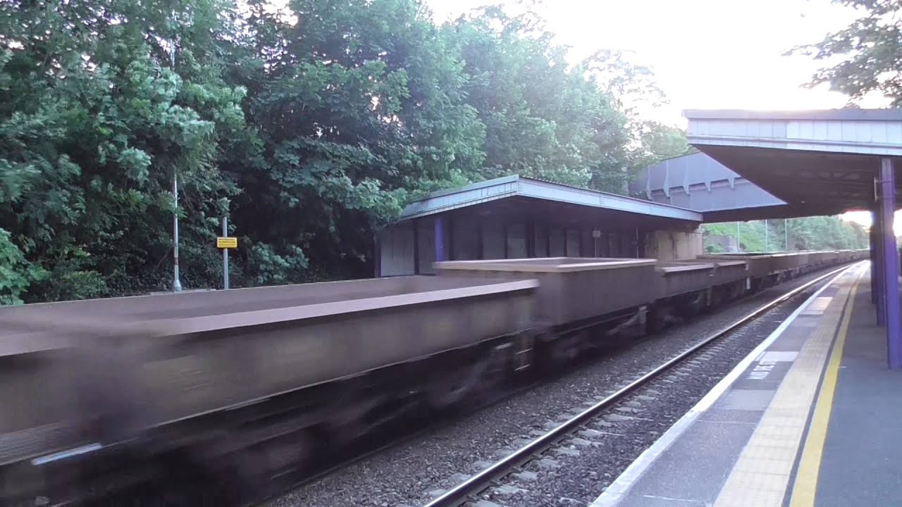Colas  70806 & 70801 Westbury to Risca & Pontymister empty ballast wago