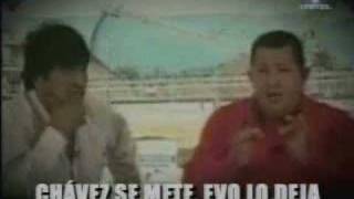 Chavez amenaza a Bolivia