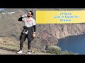 Memorable walk in santorini from fira to oia town greece