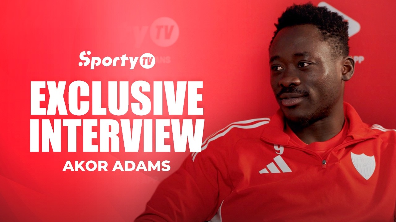 Exclusive interview with Akor Adams | Super Eagles & Sevilla striker | SportyTV
