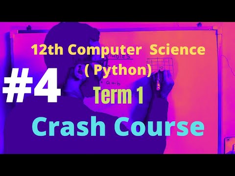 Function python || Crash Course Computer Science 12th || part 4 - YouTube