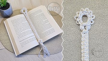 DIY Macrame Bookmark Step by Step/ Easy Tutorial For Beginners