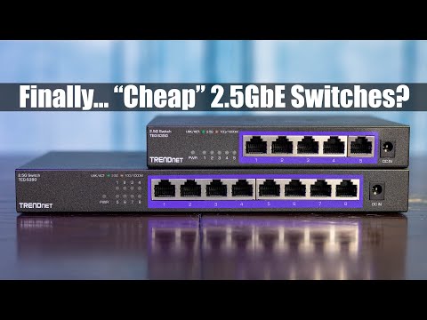 NEW Sub $69 Fanless 2.5GbE Switches with 10GbE 