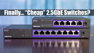 Finally Cheap 25Gbe Unmanaged Switches From Trendnet