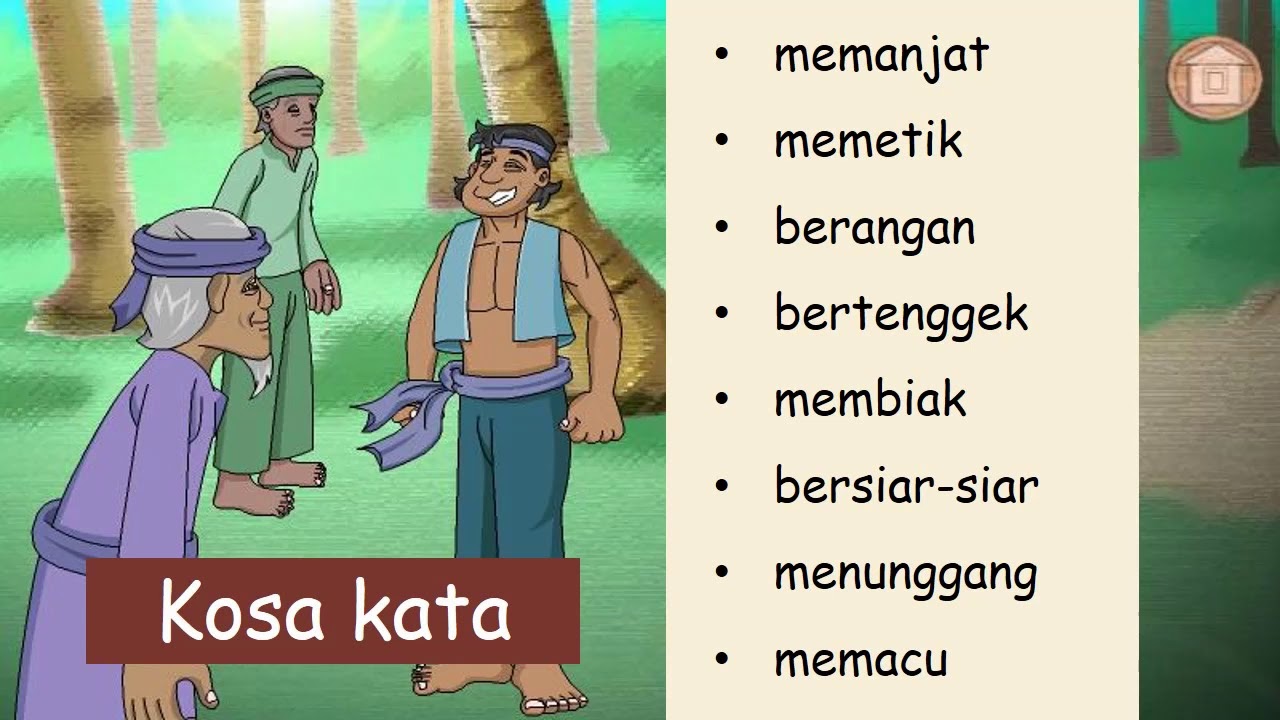 Tahun 1-3 (Belajar Kosa Kata Cerita Mat Jenin) ~ Minggu 19 ...