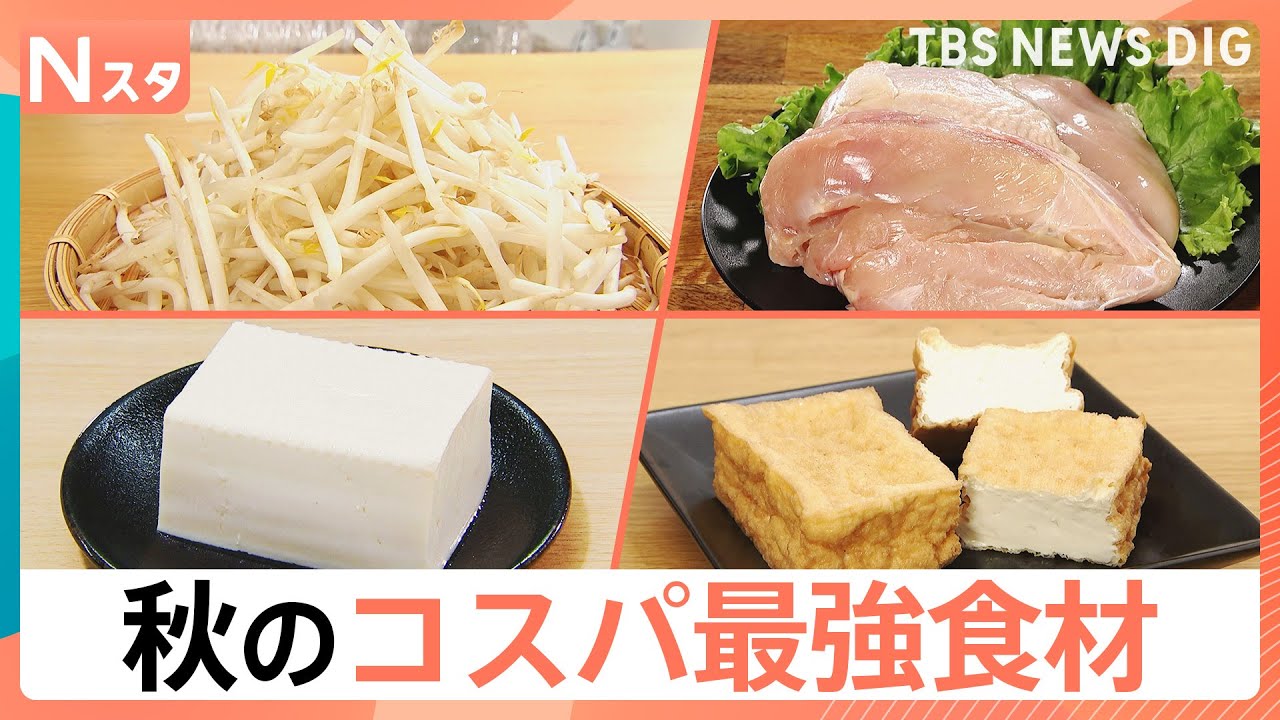 【秋のコスパ最強食材】100人調査！節約食材の代表格もやしを超える食材は…まさかのアレ！？【それスタ】｜TBS NEWS DIG