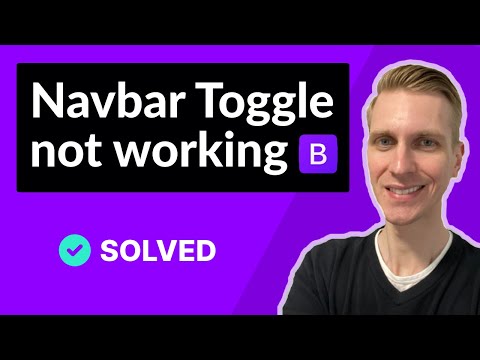 Bootstrap 5 Navbar Toggle Not Working