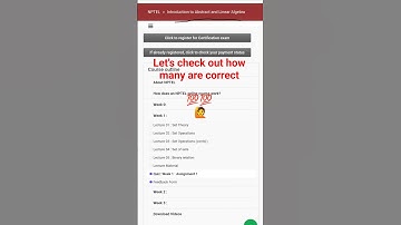 💯💯🔥✅ Solution of NPTEL course First #shortfeed #shorts #shortvideo #ytshorts #yt #nptel #assignment