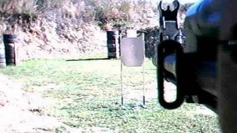 Shooting from the moving vehicle with AK47 (ACG Tactical Rifle Training)