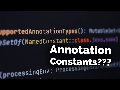 Kotlin Annotation Generated Constants - ConstantK