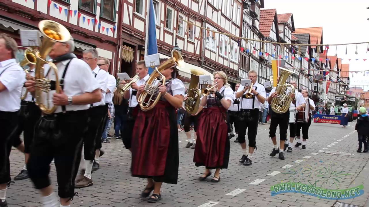 Werraland.net Vor Ort - Bad Sooden-Allendorf Erntefest Festzug 2016