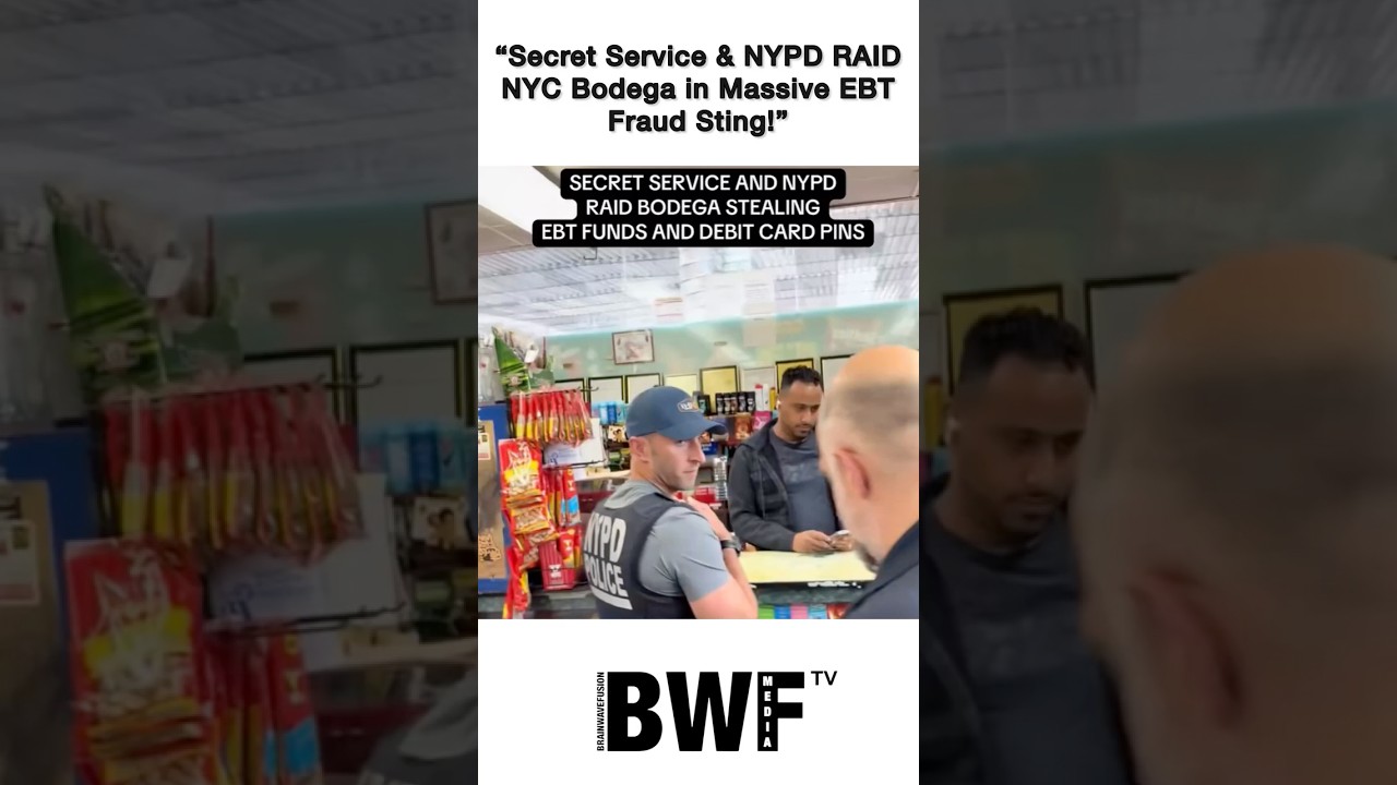 “Secret Service & NYPD RAID NYC Bodega in Massive EBT Fraud Sting!”