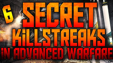 Advanced Warfare: ALL 6 "SECRET KILLSTREAKS" (Hidden Killstreaks In Advanced Warfare)
