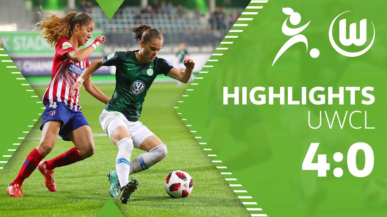 VfL Wolfsburg Frauen - Atletico Madrid 4:0 | Highlights ...