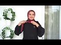 Buttonscarves  square hijab tutorial for elegant look