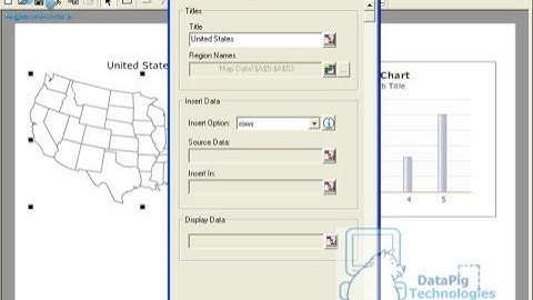 Link Map to Chart in Xcelsius - www.MyXcelsius.com