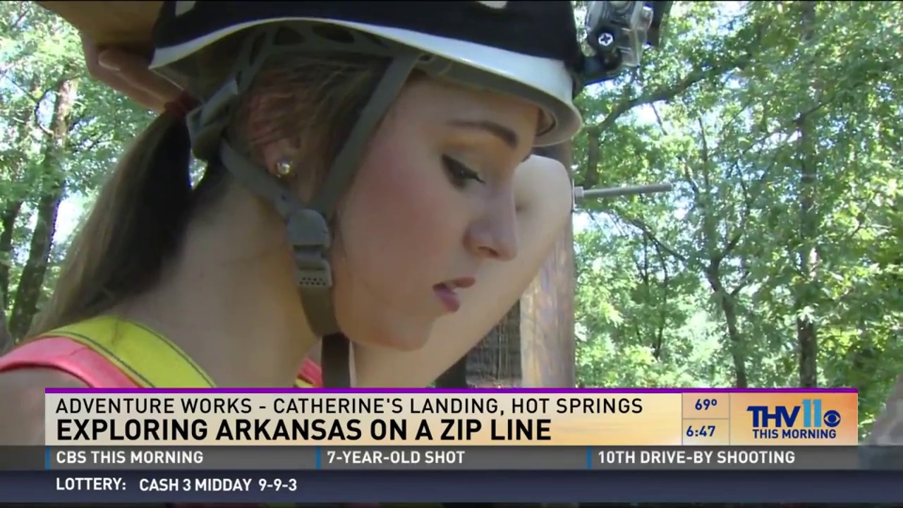 Outdoors in Arkansas Head to Hot Springs for zip lining YouTube