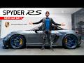 Finally collecting my 718 spyder rs porsche gt birt.ay present