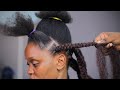 PART 6. Fast Hair Growth With Natural Kinky Hair  Extension : 4-Month Lasting Results. Detailed.