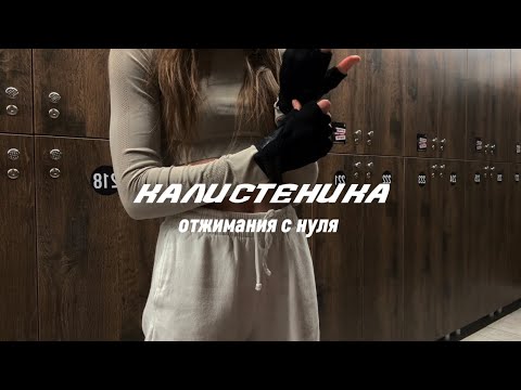 КАК НАУЧИТСЯ ОТЖИМАТЬСЯ | отжимания с нуля | калистеника