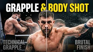 HUGE Bare Knuckle Body Shot 💥 | Fight of the Night #bareknuckleboxing #slowmotion