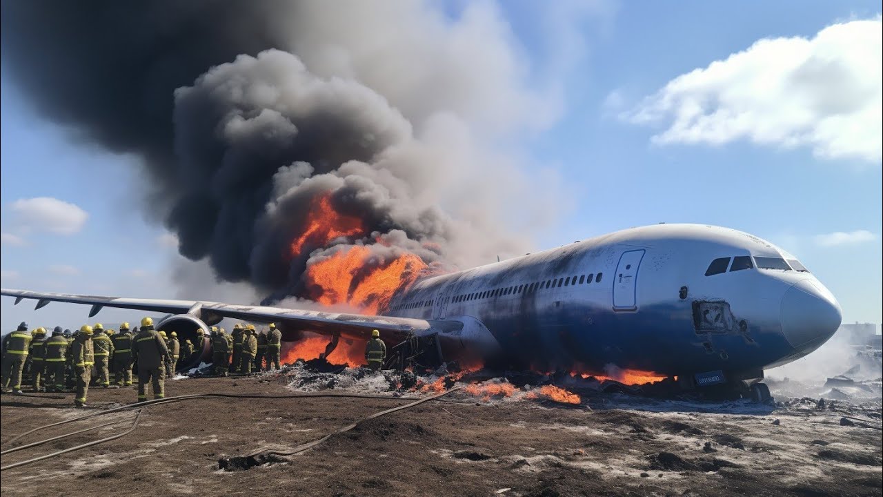 scary..! The moment the US presidential plane was shot down by a ...