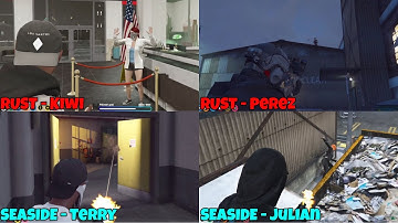 (Multi POVs) Seaside wipe RUST to save Ash | GTA RP NoPixel 3.0