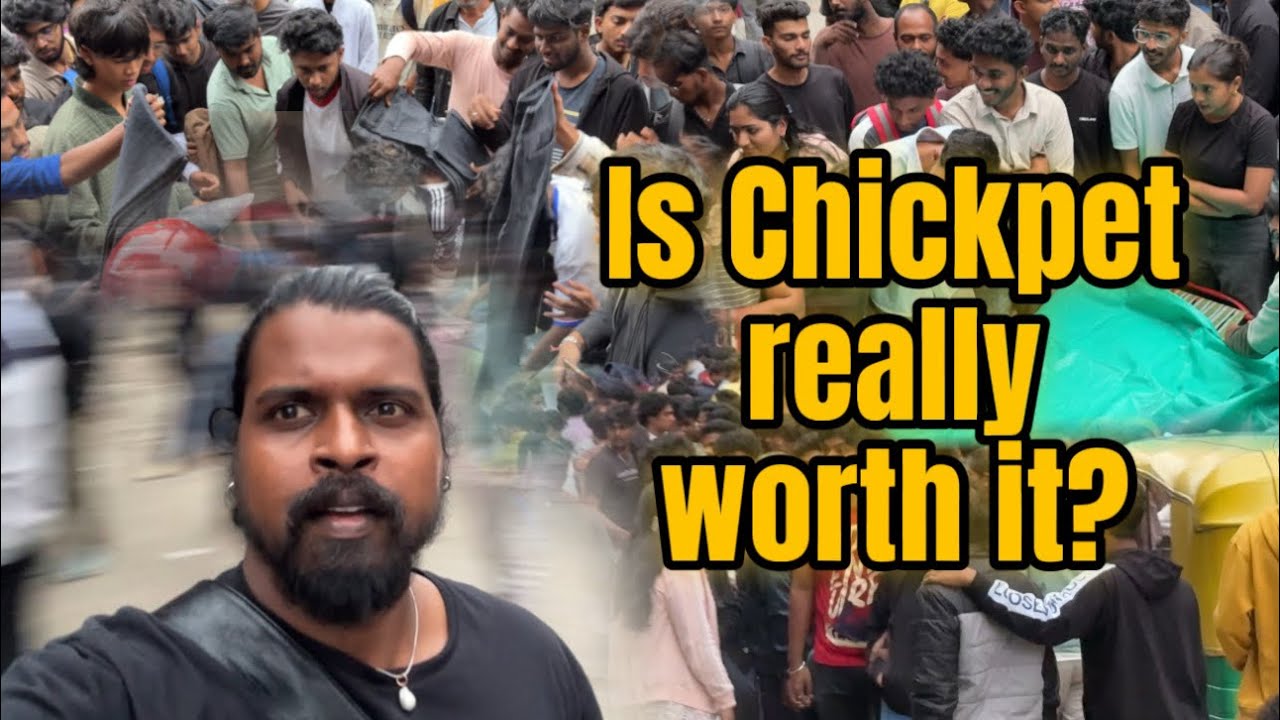 CHICKPET = CHIKKAM 😭 Is the Sunday Market Worth It? 
