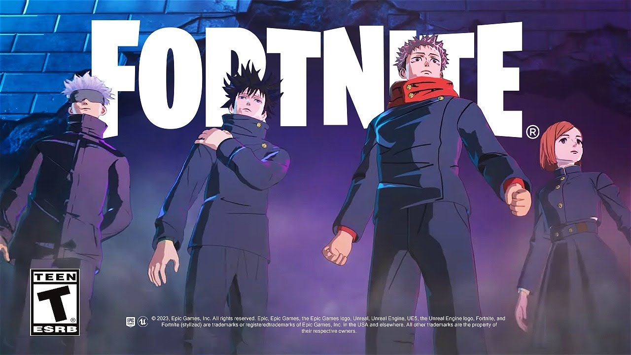 Fortnite pode receber conteúdo de Jujutsu Kaisen em breve