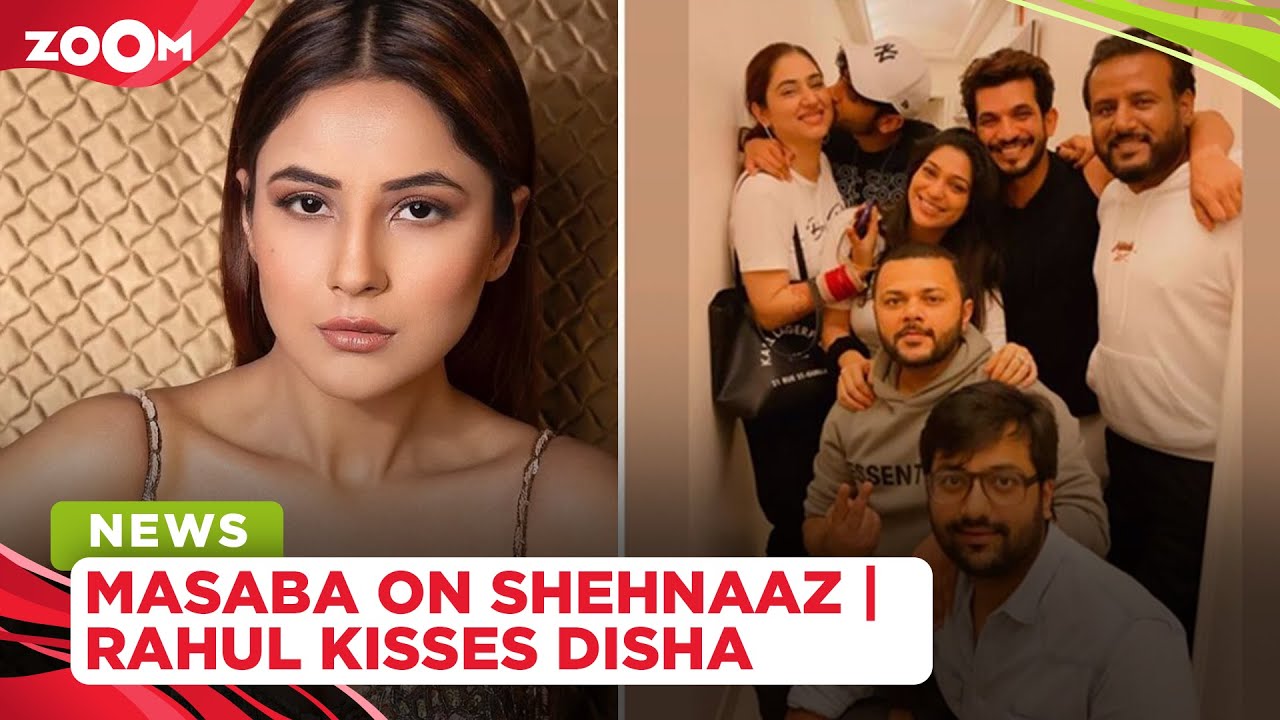 Masaba Gupta wants to dress up Shehnaaz Gill | Rahul Vaidya cutely kisses his wife Disha