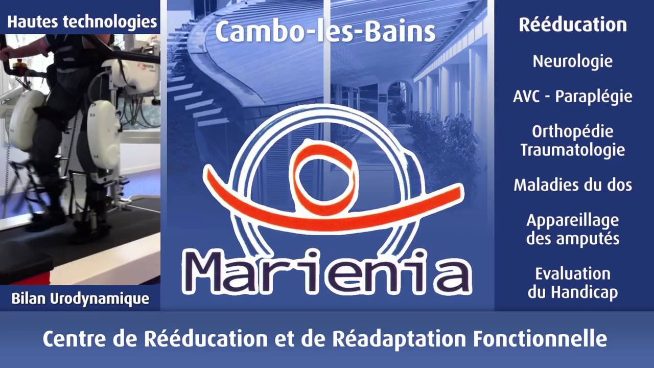 Centre de rééducation et réadaptation Fonctionnelle MARIENIA YouTube Centre de rééducation et réadaptation Fonctionnelle MARIENIA YouTube