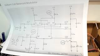 AM Transmitter experiment #2 w/ Gilbert Cell balanced modulator