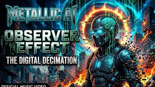 METALLIC AI - Observer Effect: The Digital Decimation (Bring Me The Horizon & Fear Factory Vibe)