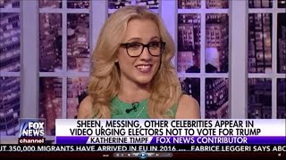 12-17-16 Kat Timpf on Gutfeld - Lame Celebrities' Anti-Trump Video