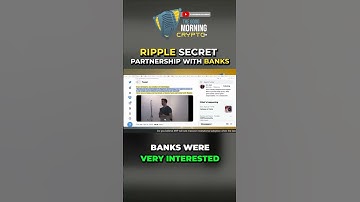 Ripple Secret Partnership With Banks #shorts #ripple #xrp #crypto