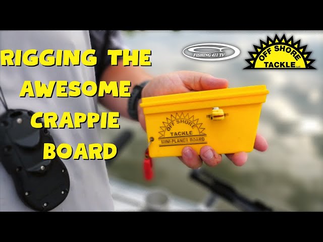 Rigging the Awesome Crappie Board from Off Shore Tackle 