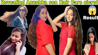 Revealing Anushka Sen Hair Care sicret | How to Get Strong Shiny  Healthy & long hair screenshot 5