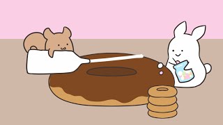 Let's make donuts  (ASMR Animation) screenshot 4