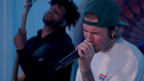 Justin Bieber - Anyone Outro 🕺🤩 (Live with We The Band at NPR)