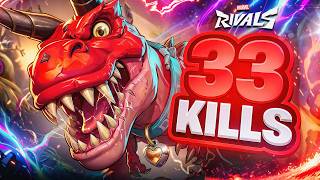 First Time Playing Devil Dino in Marvel Rivals Ranked