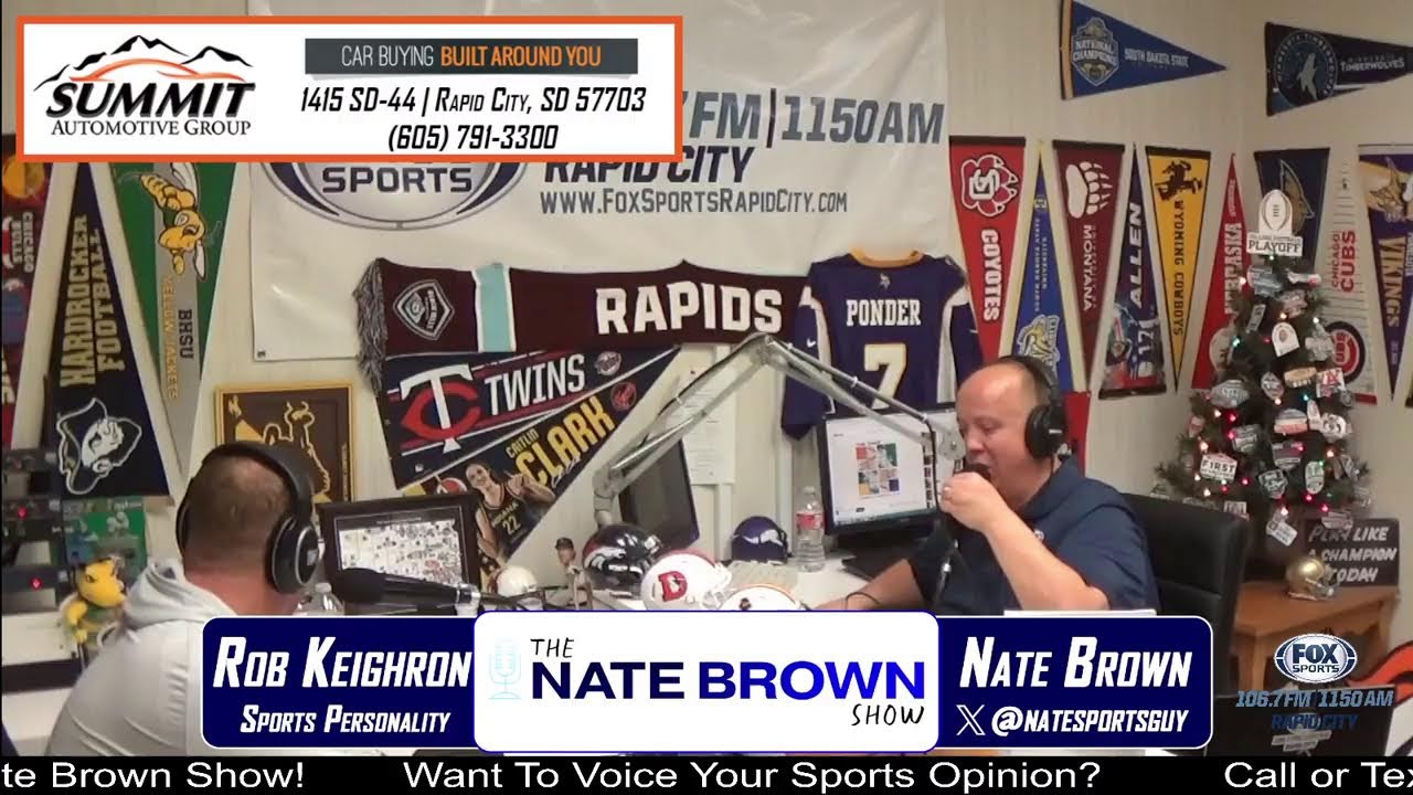 The Nate Brown Show | South Dakota's Sports Talk Show- 12/1/25