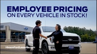 Wait! WAHT?! Employee Pricing Event at Hixson Autoplex Ford of Leesville 💰💰💰💰💰