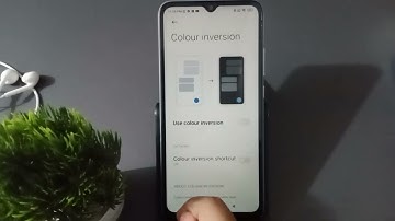 redmi 9i use colour inversion, redmi colour inversion setting