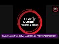 Live at Lunch from Bally's 4-23-26