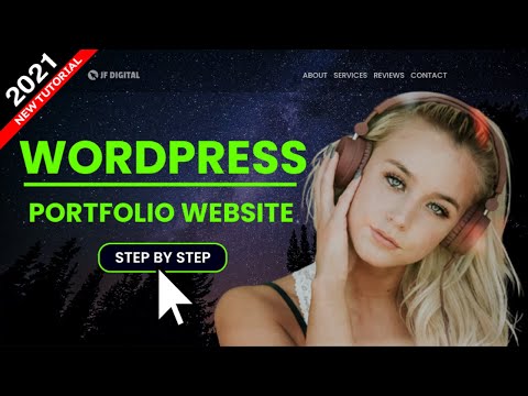 how to make portfolio website in wordpress with elementor