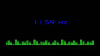 ⒽⓏ| 1159 hz Pure Tone Frequency| NO Music , For Meditation, Testing. Black Screen