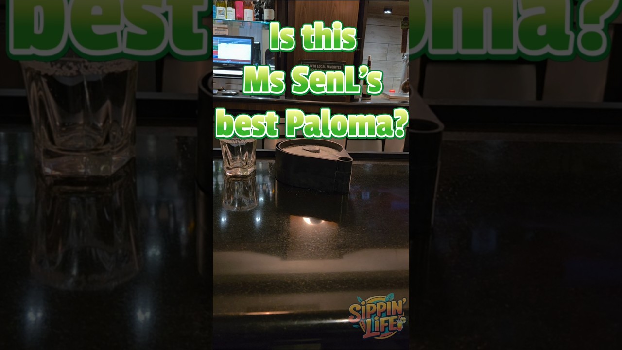 Did MsSenL just have the best Paloma ever? #shorts #Paloma #tequila #cocktails #mixeddrinks