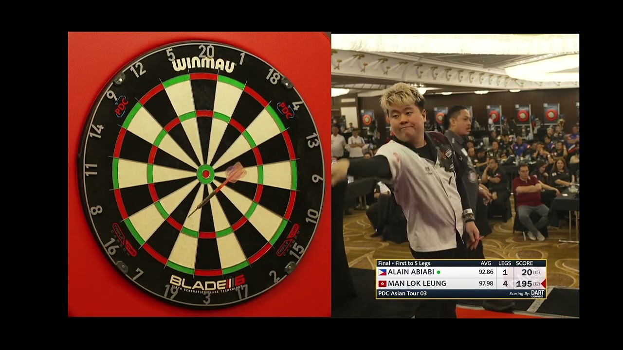 Alain AbiAbi v Man Lok Leung - PDC Asian Tour 2026 Event 3 - Final
