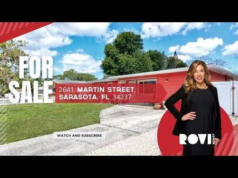 2641 Martin St, Sarasota, FL home video tour